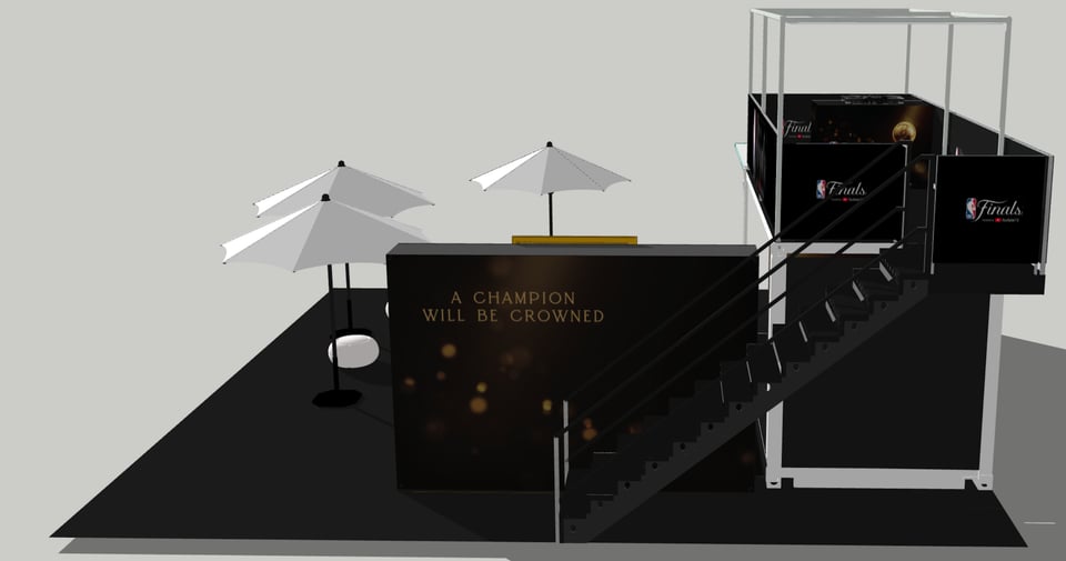 NBA Stage - Governor's Ball (renderings) — view 5