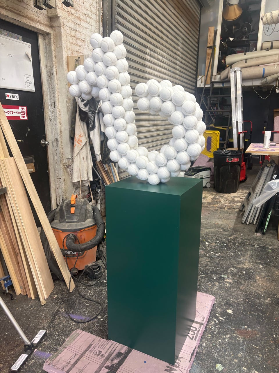 TikTok x US Open Sculpture — view 3